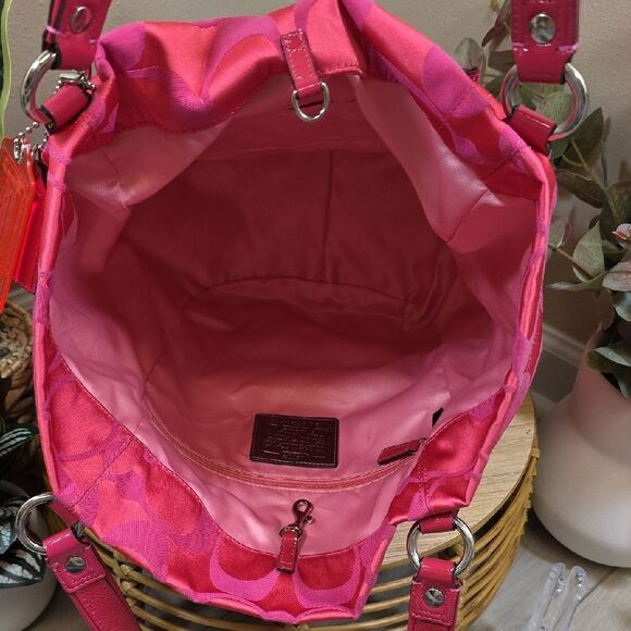 Coach RARE Poppy Bella Tote and Wallet Set - Picture 10 of 15